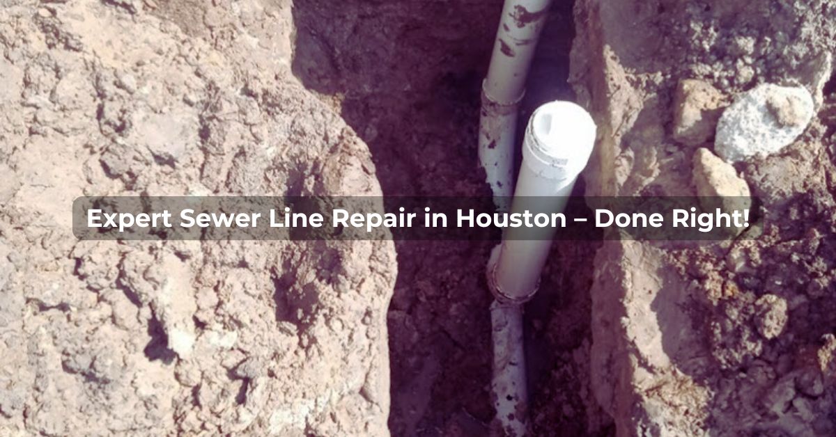 newly installed sewer lines underground